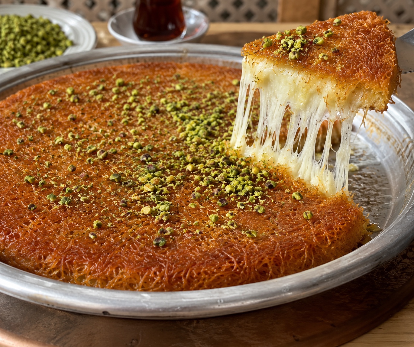 Kunafa cu brânză